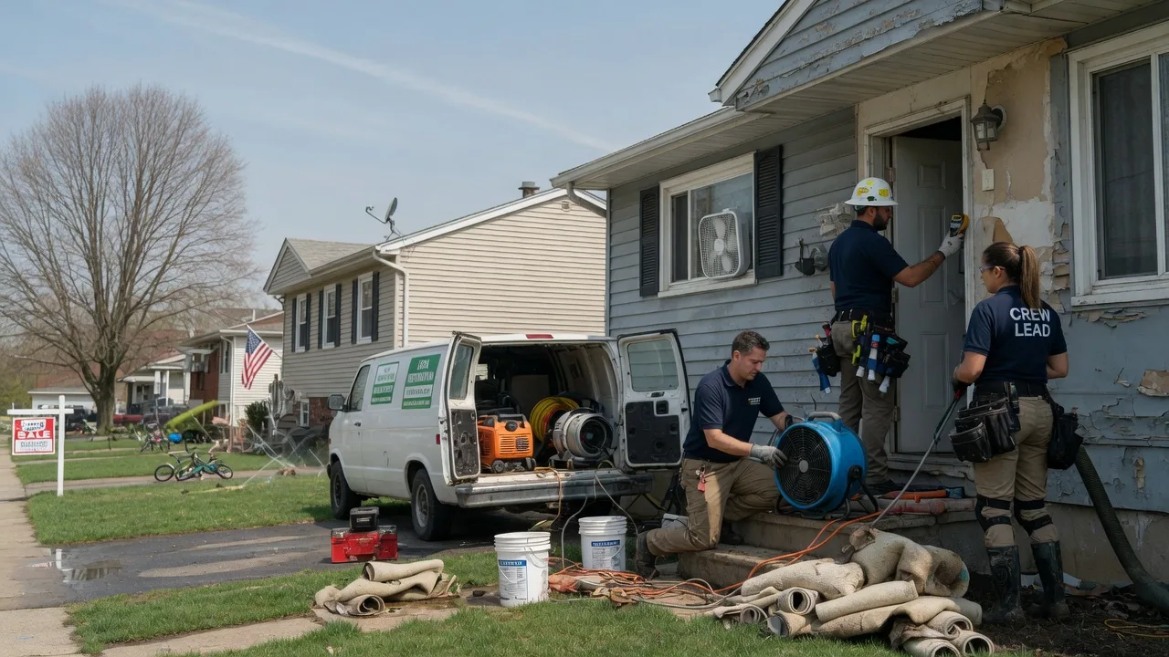 Flood Cleanup in May, TX near me